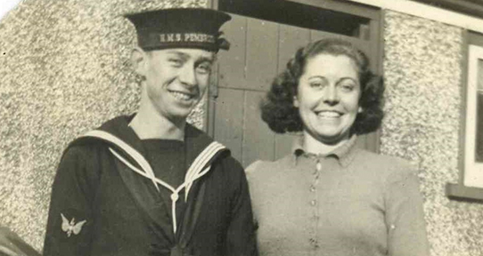 Marie and Gilbert Peart